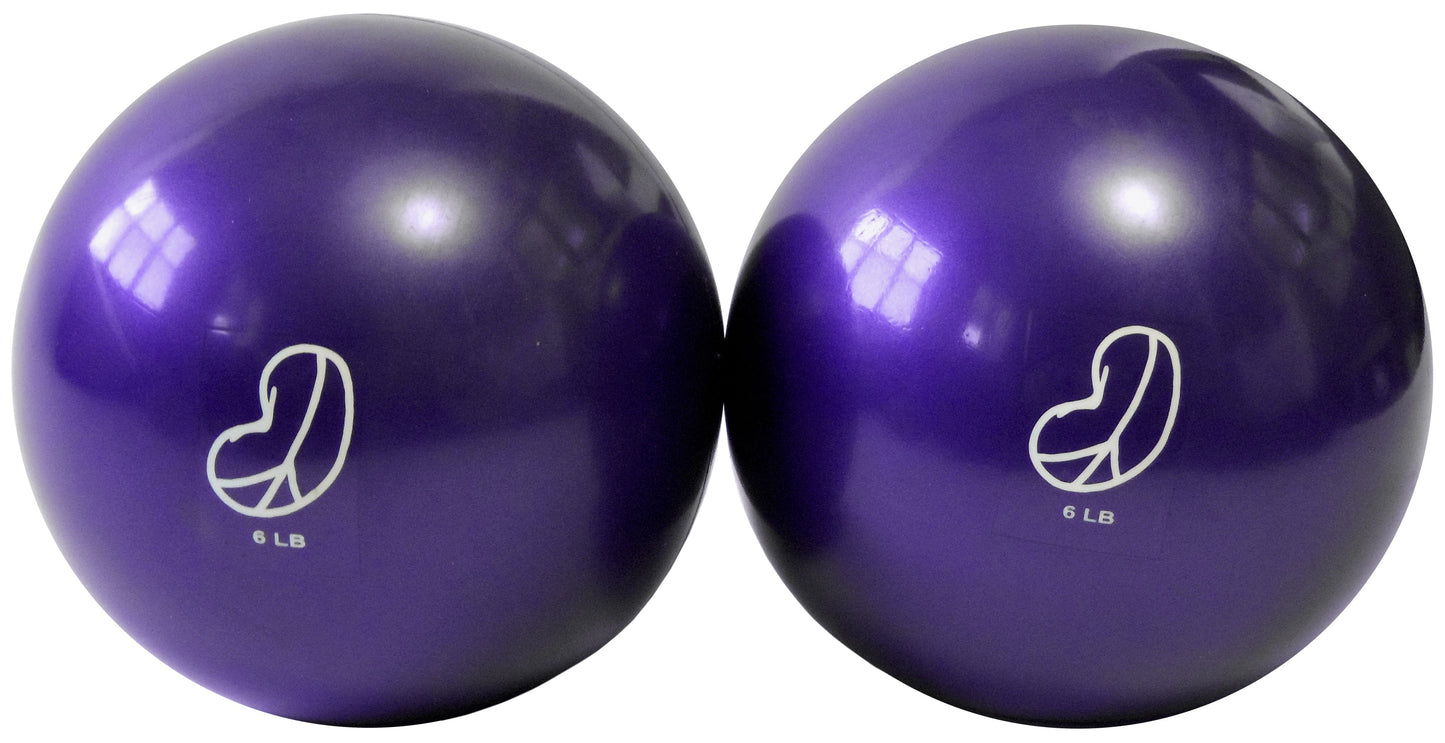 Safe Grip Soft Weighted Balls - Sand & Iron Filled, No Phthalates or Latex