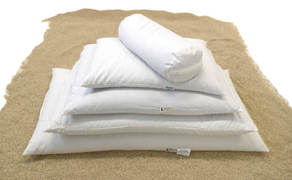 Millet Hull Pillow - Sleeping head bed pillow - Organic - Natural WheatDreamz