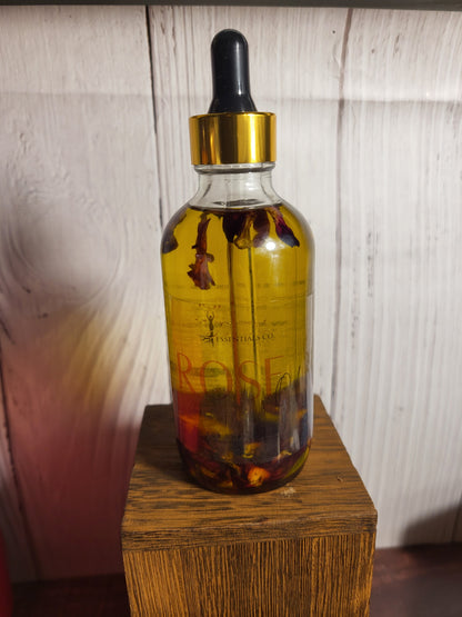 Rose Infused Body Oil 4oz