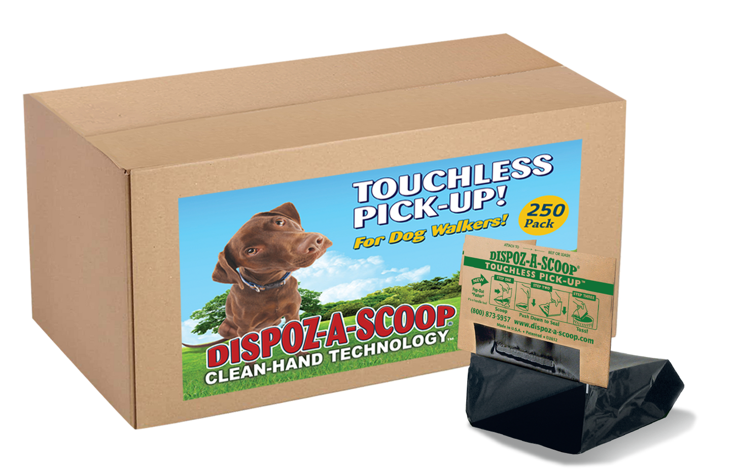 Dispoz-A-Scoop® 250-Pack System