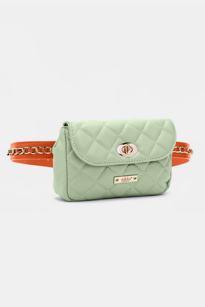 Nicole Lee USA Quilted Fanny Pack