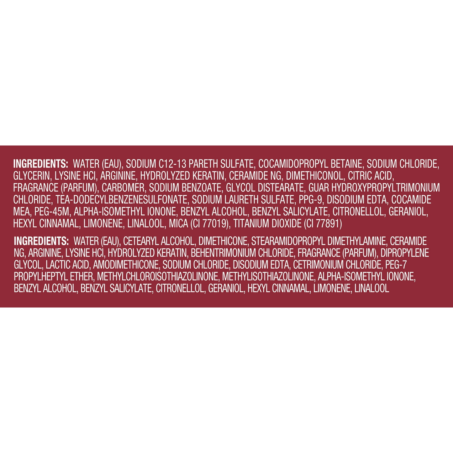 Tresemme Shampoo & Conditioner Keratin Smooth, 28 oz 2 Count