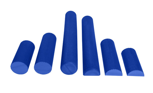 High Density EVA Foam Roller 6 inch - 36, 18, 12 inch Sizes for Therapy & Massage