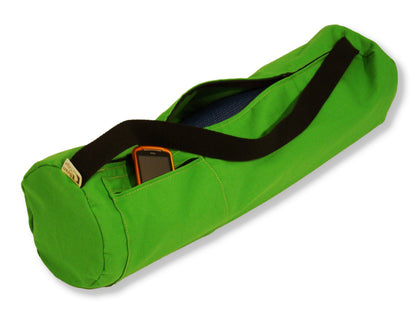 Durable Cotton Yoga Mat Bag - Extra Large & Large Sizes, Made in USA