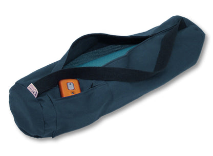 Durable Cotton Yoga Mat Bag - Extra Large & Large Sizes, Made in USA