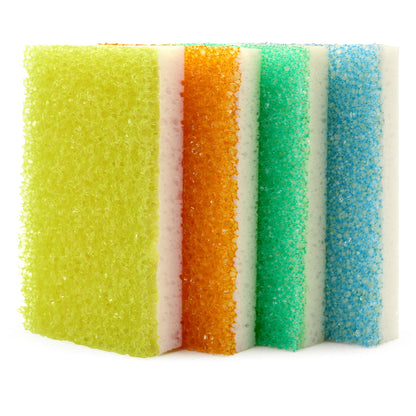 Scrub Daddy Sponge Daddy  Non Scratch Dual Sided Dish Cleaning Sponge 4 Pack
