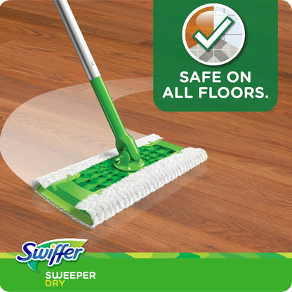 Swiffer Sweeper Pet Dry Refills 16ct Unscented Floor Mop Sweeping Pad Duster Cloth