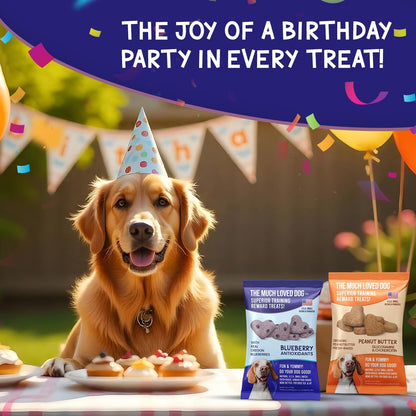 Much Loved Dog Blueberry Training Reward Treat Eco-Set