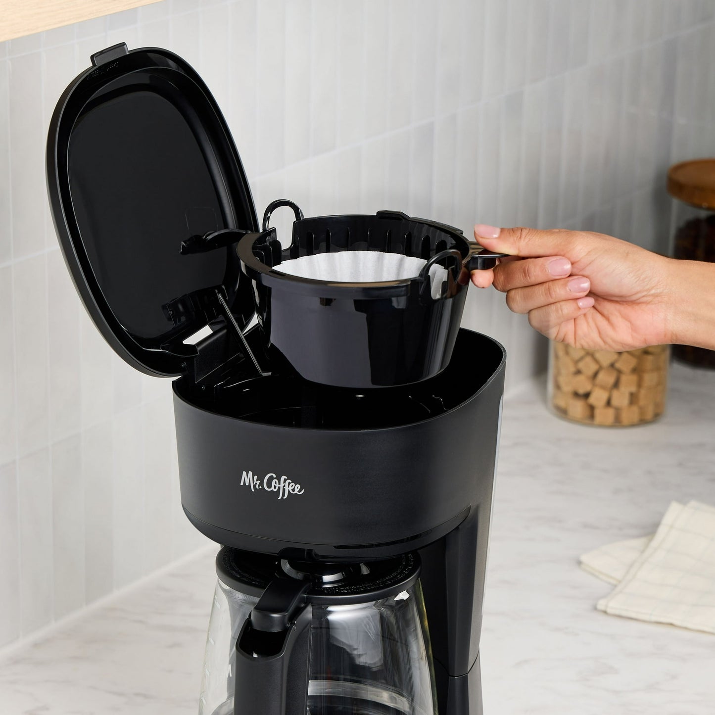 Mr Coffee 12 Cup Programmable Coffee Maker 24H Timer Auto Shutoff Machine Black
