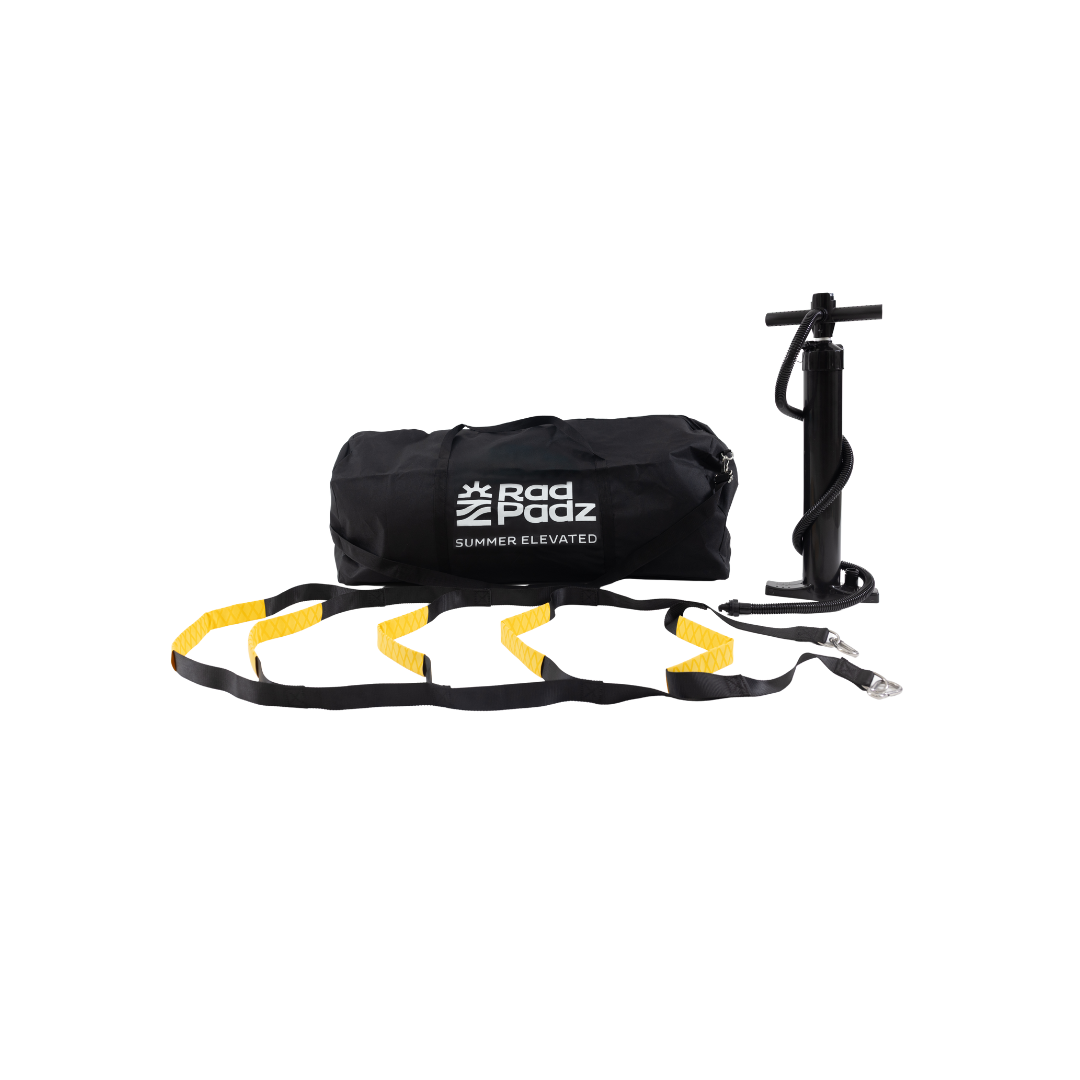 RadPadz Cannonballer | Fish | 6’ x 12’ Inflatable Platform