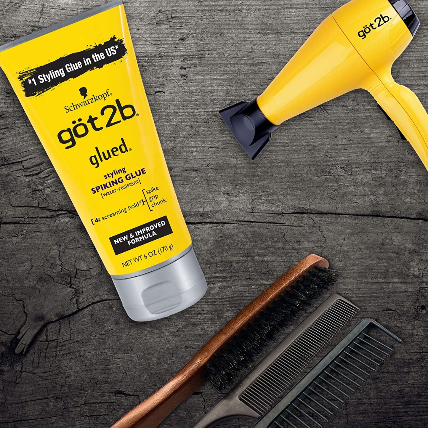 Got2b Glued Blasting Freeze Extreme Hold Hairspray, 12 oz, for Ultimate Styling and Lasting Hold