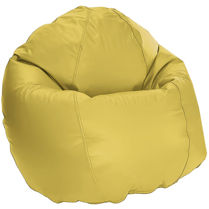 Vinyl Bean Bag Chair Marine Grade Premium - Waterproof, UV resistant ComfyBean Adult size lounger classic style Indoor Outdoor Boat beanbag chair