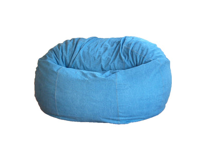 Bean Bag Loveseat Comfy Bean Family- Cotton, Organic Cotton, Hemp