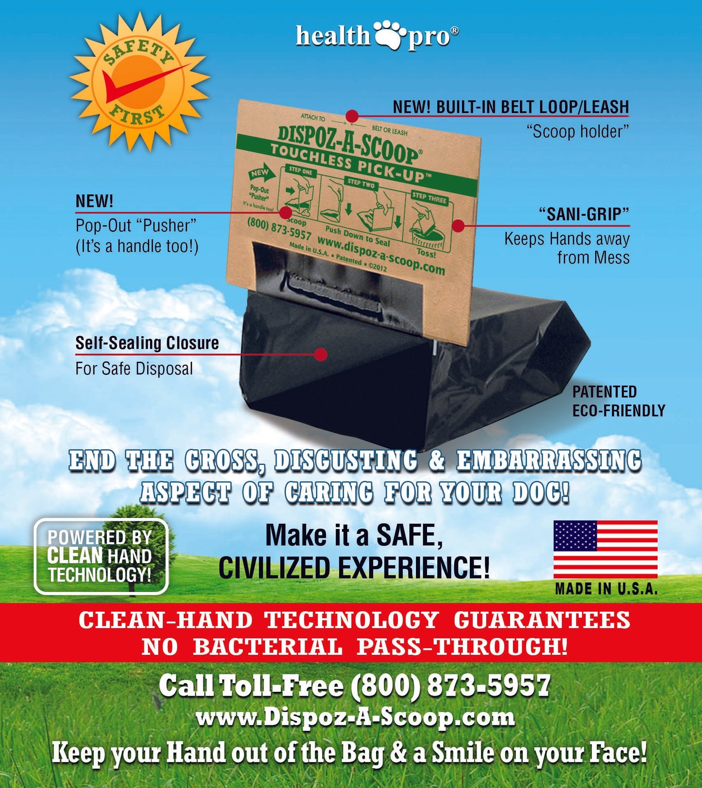 Dispoz-A-Scoop® 250-Pack System