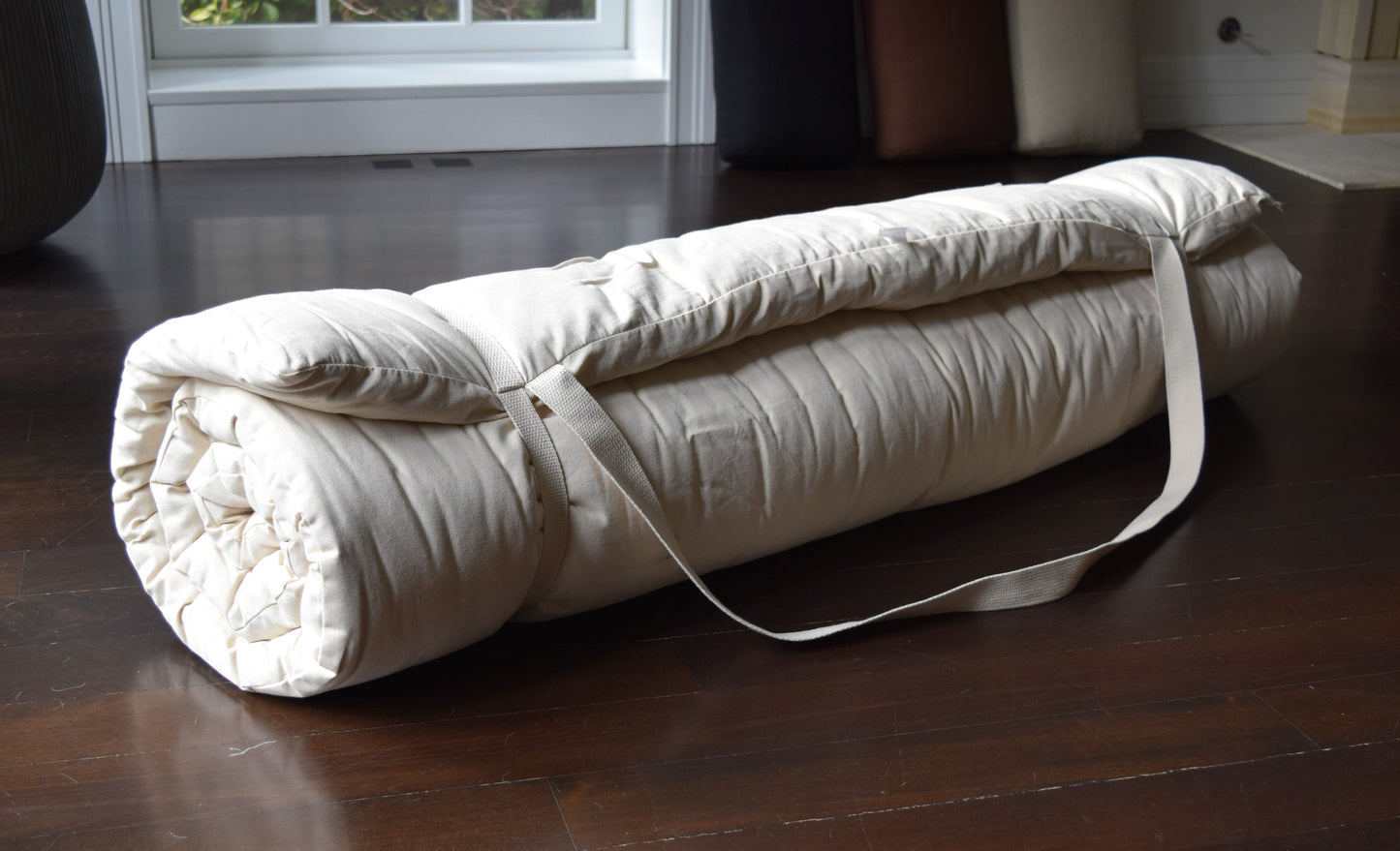 Shiatsu Thai Reiki Massage Mat – 100% Cotton, 54" x 80" – Made in USA (Mat Only, No Cover)
