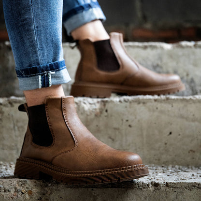 Maven Waterproof Slip-On Steel Toe Boots