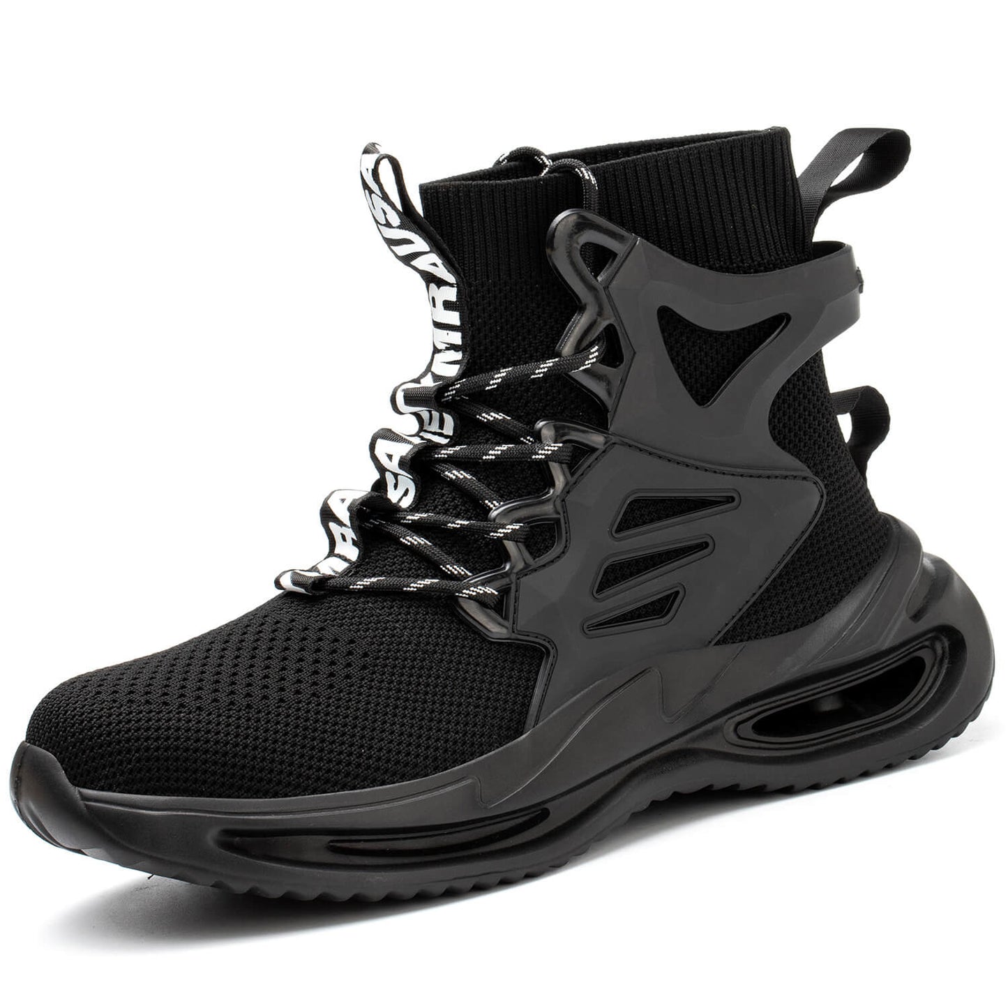 Maven Men's High-Top Steel Toe Work Shoes