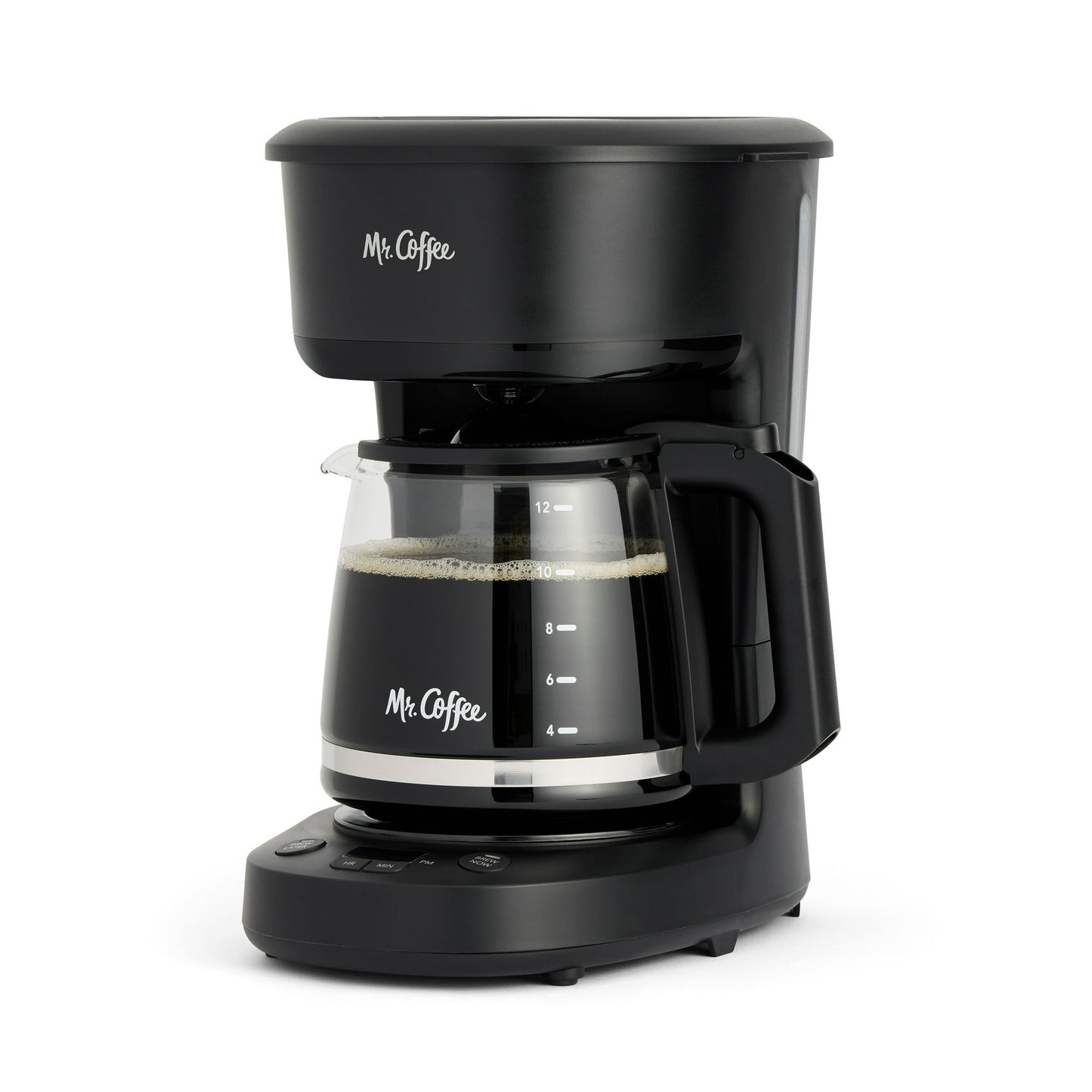 Mr Coffee 12 Cup Programmable Coffee Maker 24H Timer Auto Shutoff Machine Black