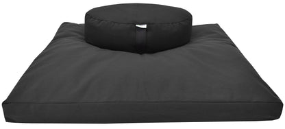 Meditation Cushion Set Zafu and Zabuton - Cotton ..Made in USA