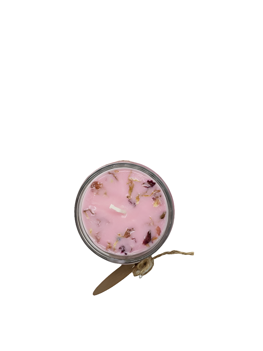 Sweet Lavender Rose Candle
