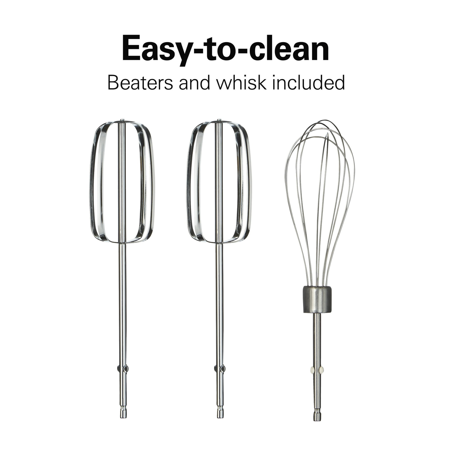 Hamilton Beach 6 Speed Hand Mixer, Quick Burst, Storage Case, New, Black/ Blue, 62690