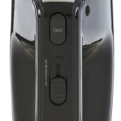 Mainstays 5-Speed Corded Hand Mixer Black with 2 Beaters, 150W Motor, Non-Detachable Power Cord, Comfortable Handle & Variable Speed Features