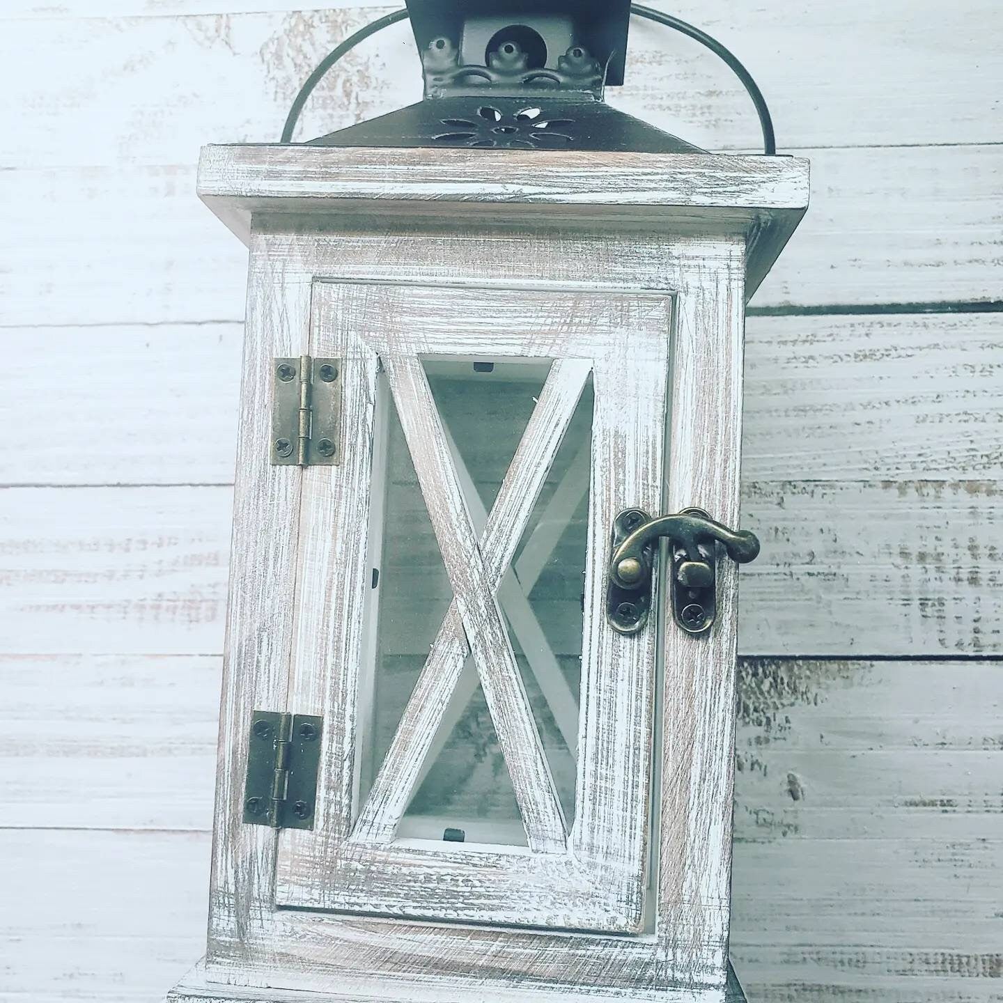 Rustic Home Decor Lantern Set of 2