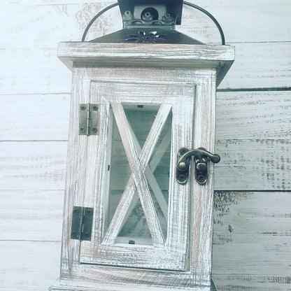 Rustic Home Decor Lantern Set of 2