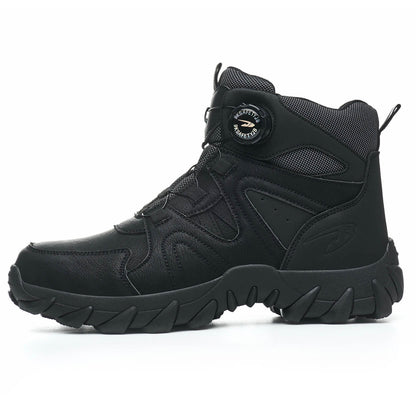 Maven 6" Knob-Lacing Non-Slip Steel Toe Boots