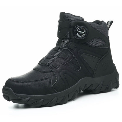 Maven 6" Knob-Lacing Non-Slip Steel Toe Boots