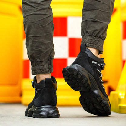 Maven Steel Toe Knob-Lacing Lightweight Work Boots
