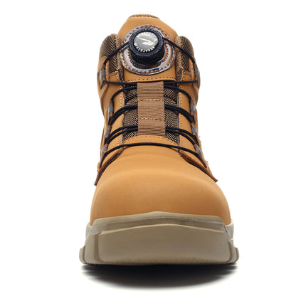 Maven 6" Knob-Lacing Waterproof Steel Toe Boots
