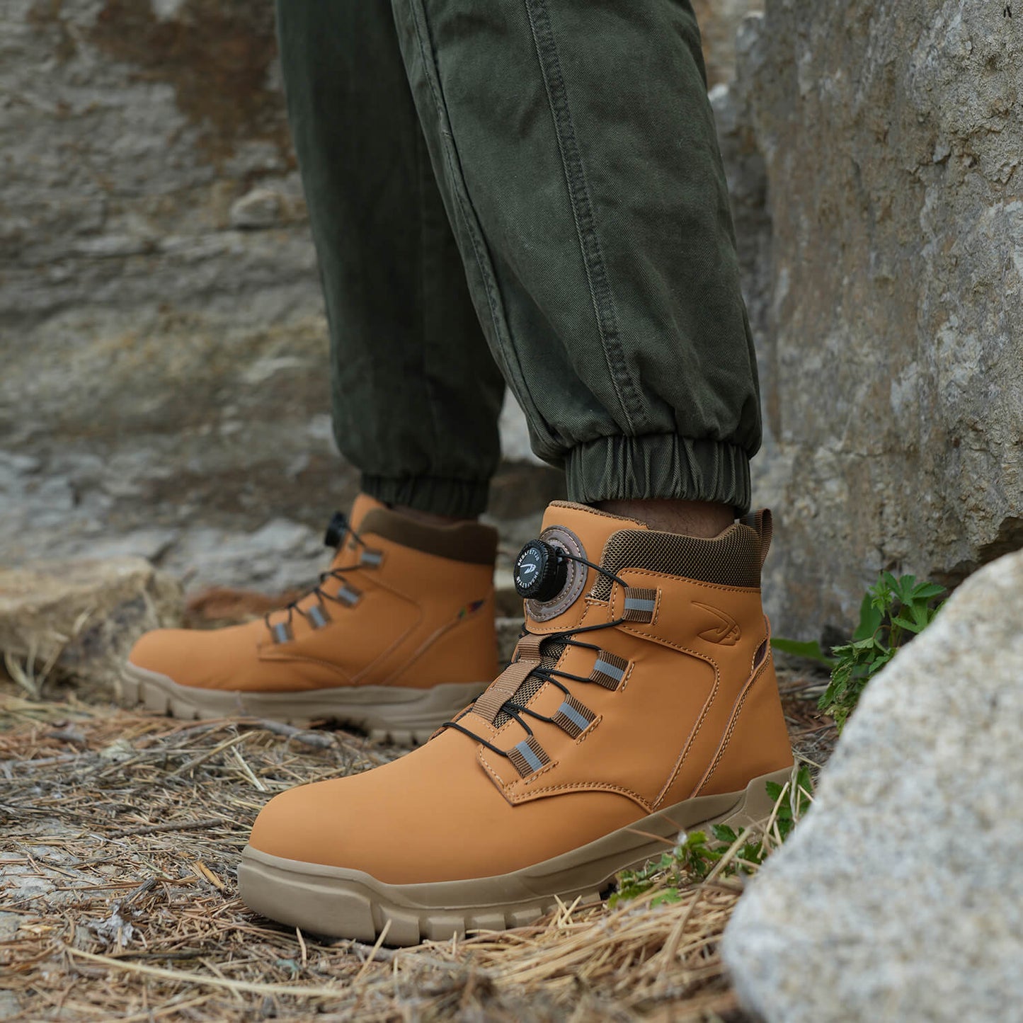 Maven 6" Knob-Lacing Waterproof Steel Toe Boots