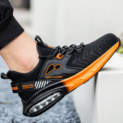Maven Air Cushion Stylish Steel Toe Sneakers