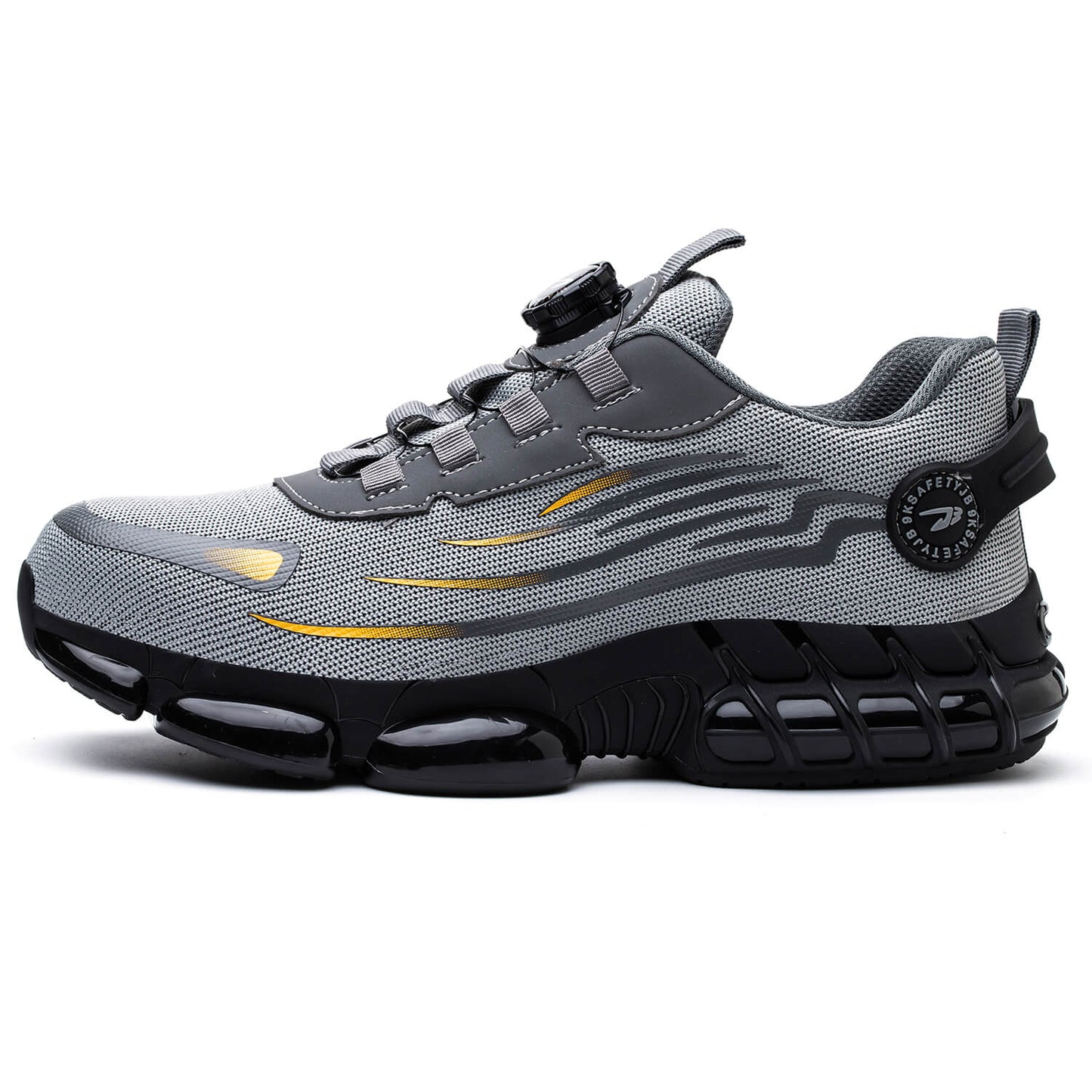 Maven Steel Toe Knob Lacing Work Sneakers