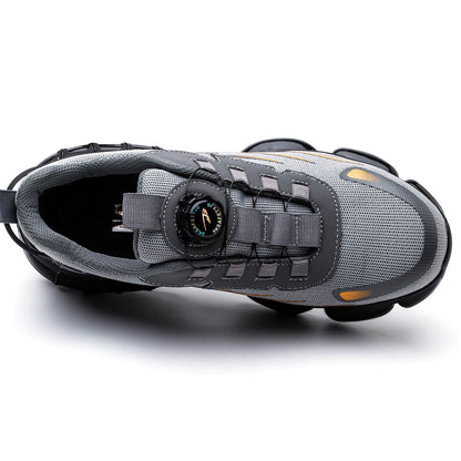 Maven Steel Toe Knob Lacing Work Sneakers
