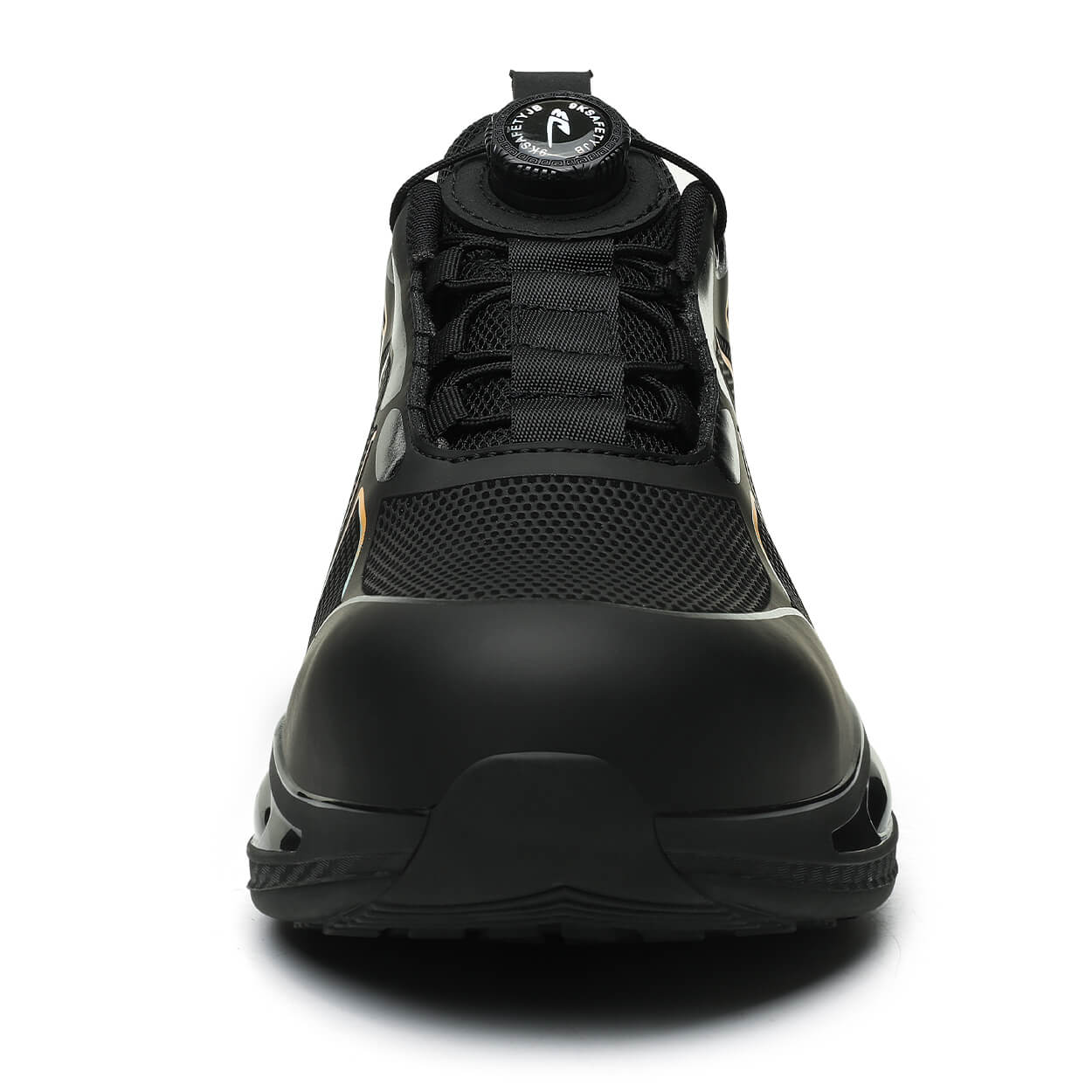 Maven Knob Lacing Water-resistant Steel Toe Sneakers