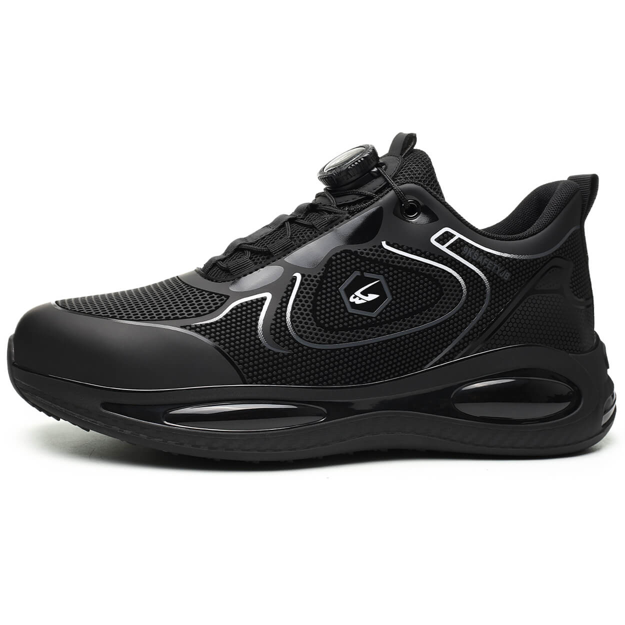 Maven Knob Lacing Water-resistant Steel Toe Sneakers