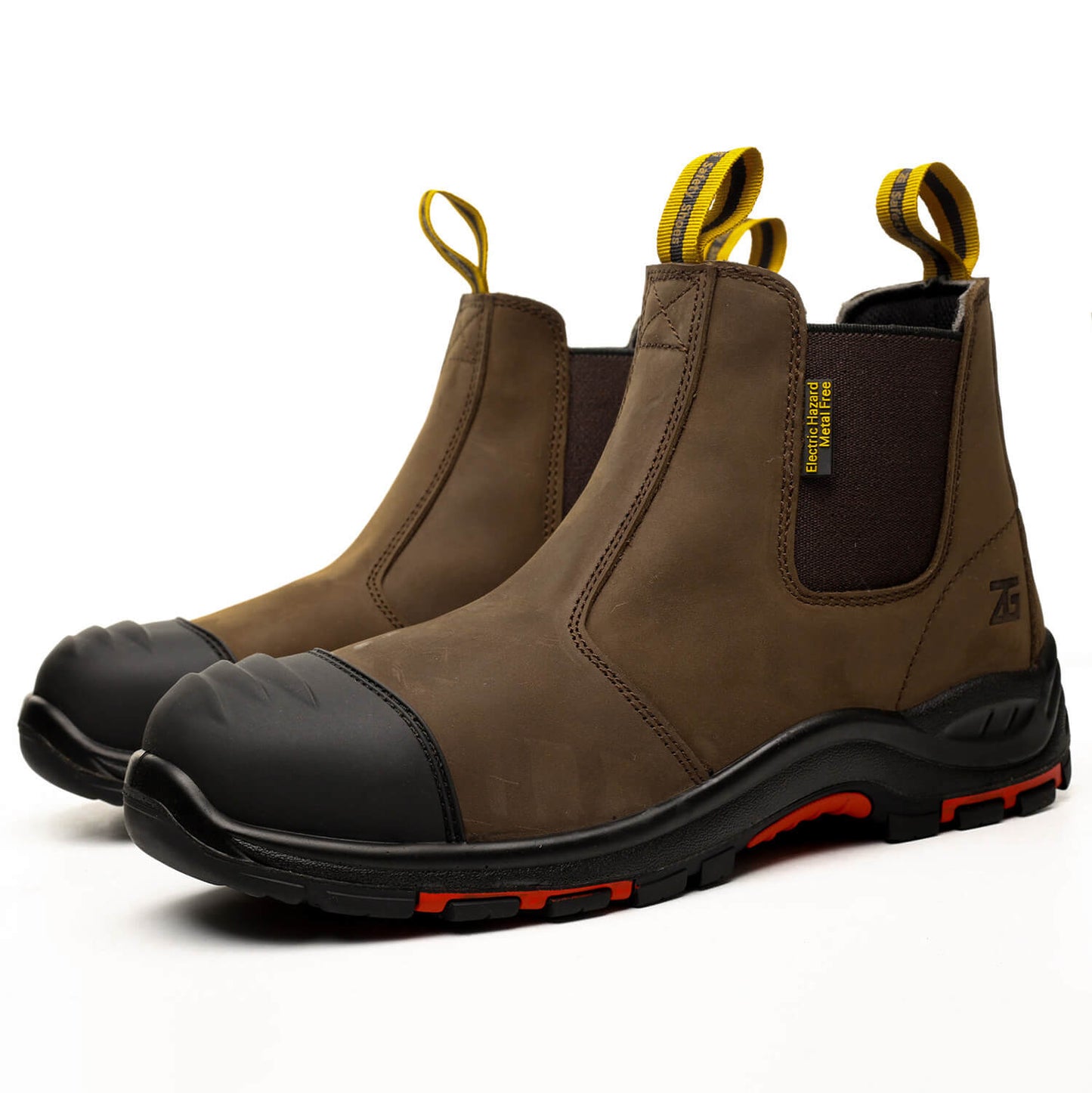 Maven Men's 6" Composite Toe Slip-On Work Boots