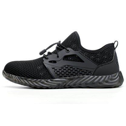 Maven Breathable Slip-Resistant Steel Toe Work Shoes