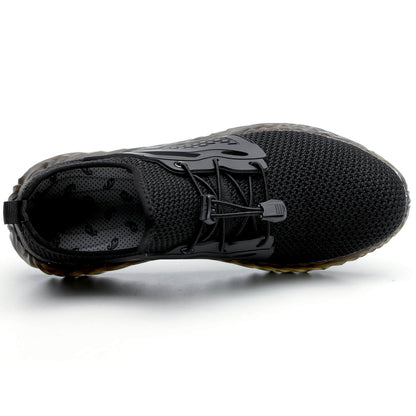 Maven Breathable Slip-Resistant Steel Toe Work Shoes