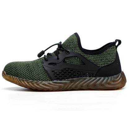 Maven Breathable Slip-Resistant Steel Toe Work Shoes