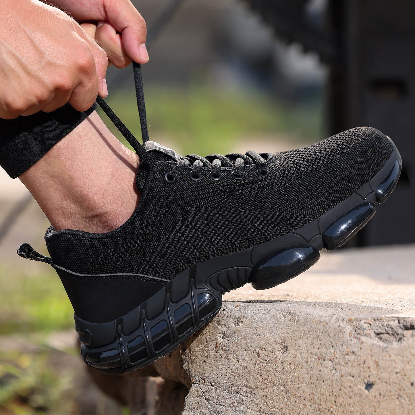 Maven Steel Toe Air Cushion Work Sneakers