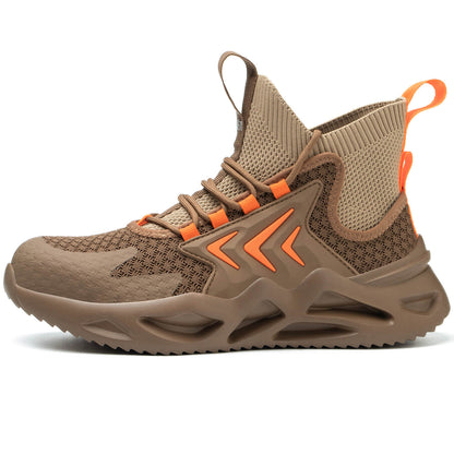 Maven Men's Steel Toe High Top Work Shoes