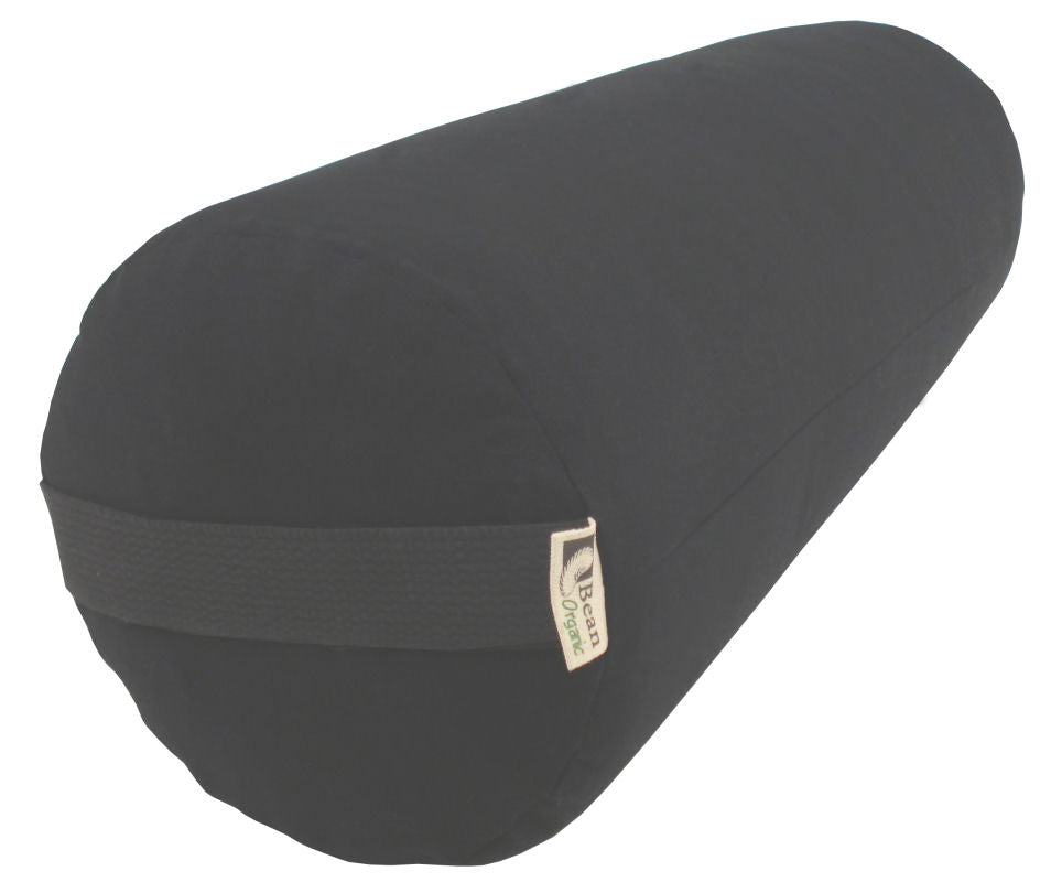 Premium Organic Cotton Yoga Bolster - Round, Rectangle, Pranayama