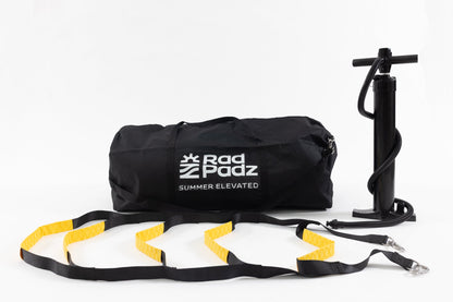 RadPadz Cannonballer | Retro | 6’ x 12’ Inflatable Platform