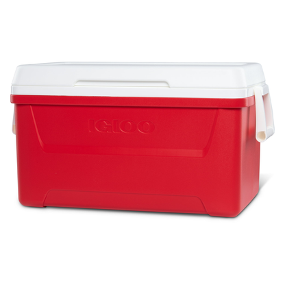Igloo 48 QT Laguna Hard-Sided Ice Chest Cooler with Multi-Color Variation for Durable Outdoor Use and Easy Identification
