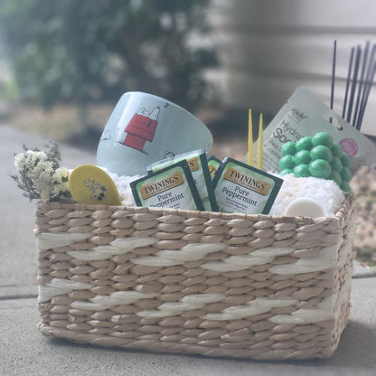 The Wellness Box-Self Care Spa Gift Set Basket for Women 15pc