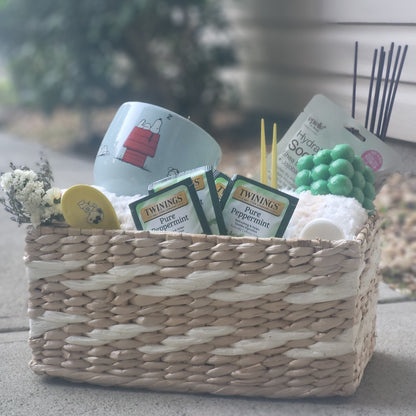 The Wellness Box-Self Care Spa Gift Set Basket for Women 15pc