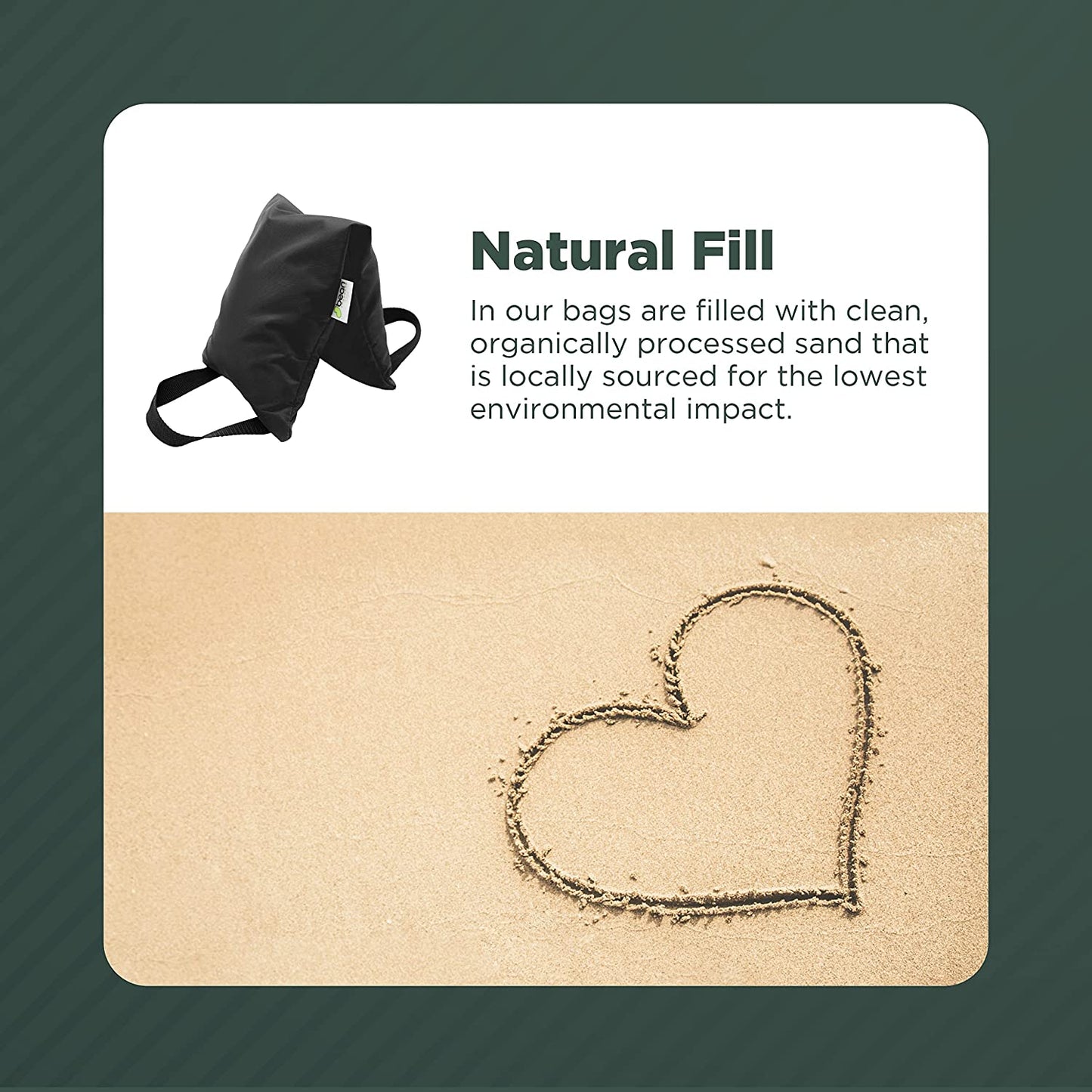 Yoga Sandbag 10 lb ( SAND FILLED ) dust free sand bag, yoga, photography, pilates - Made in USA